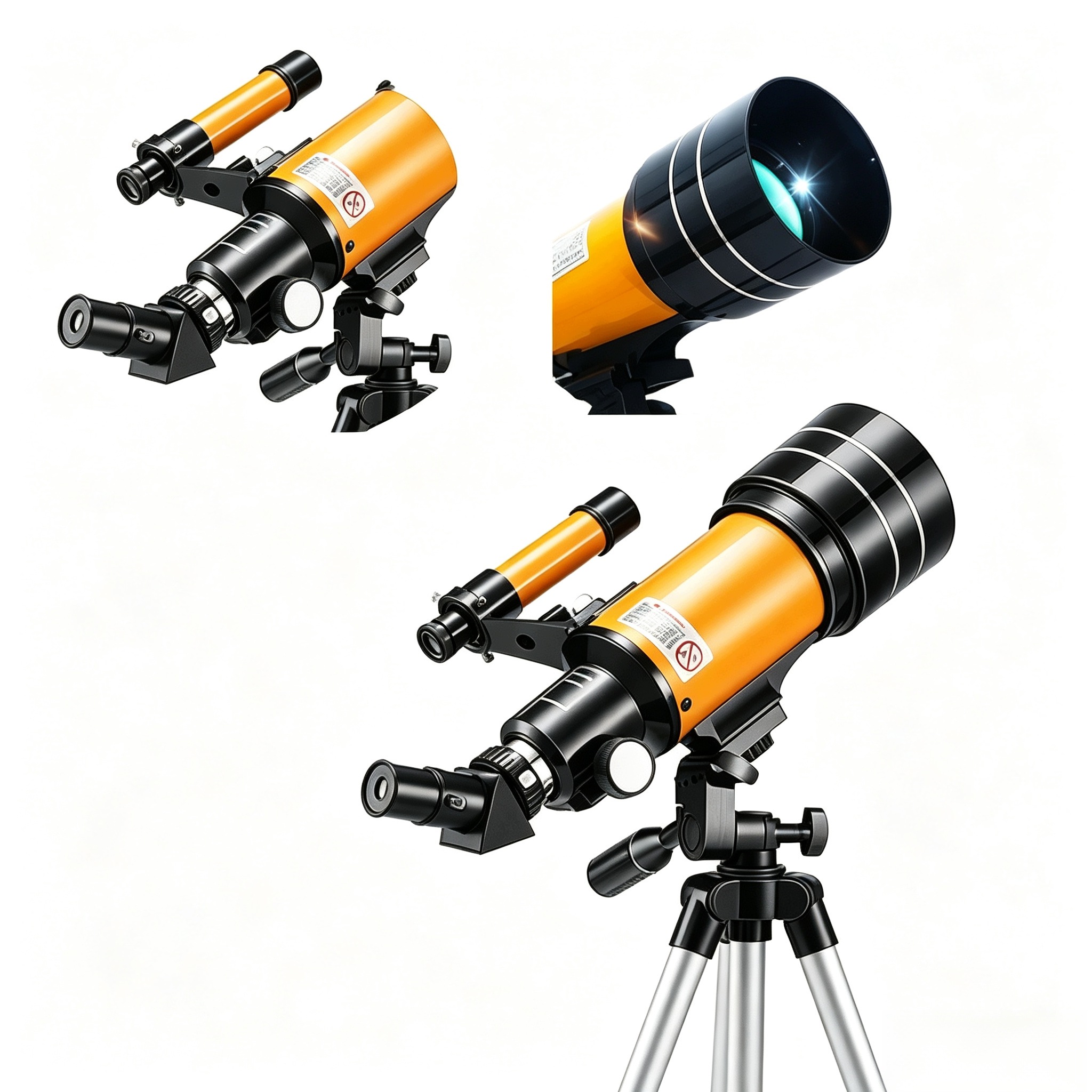 Teleskop Pro Začátečníky A Milovníky Astronomie, Zvětšení 150X