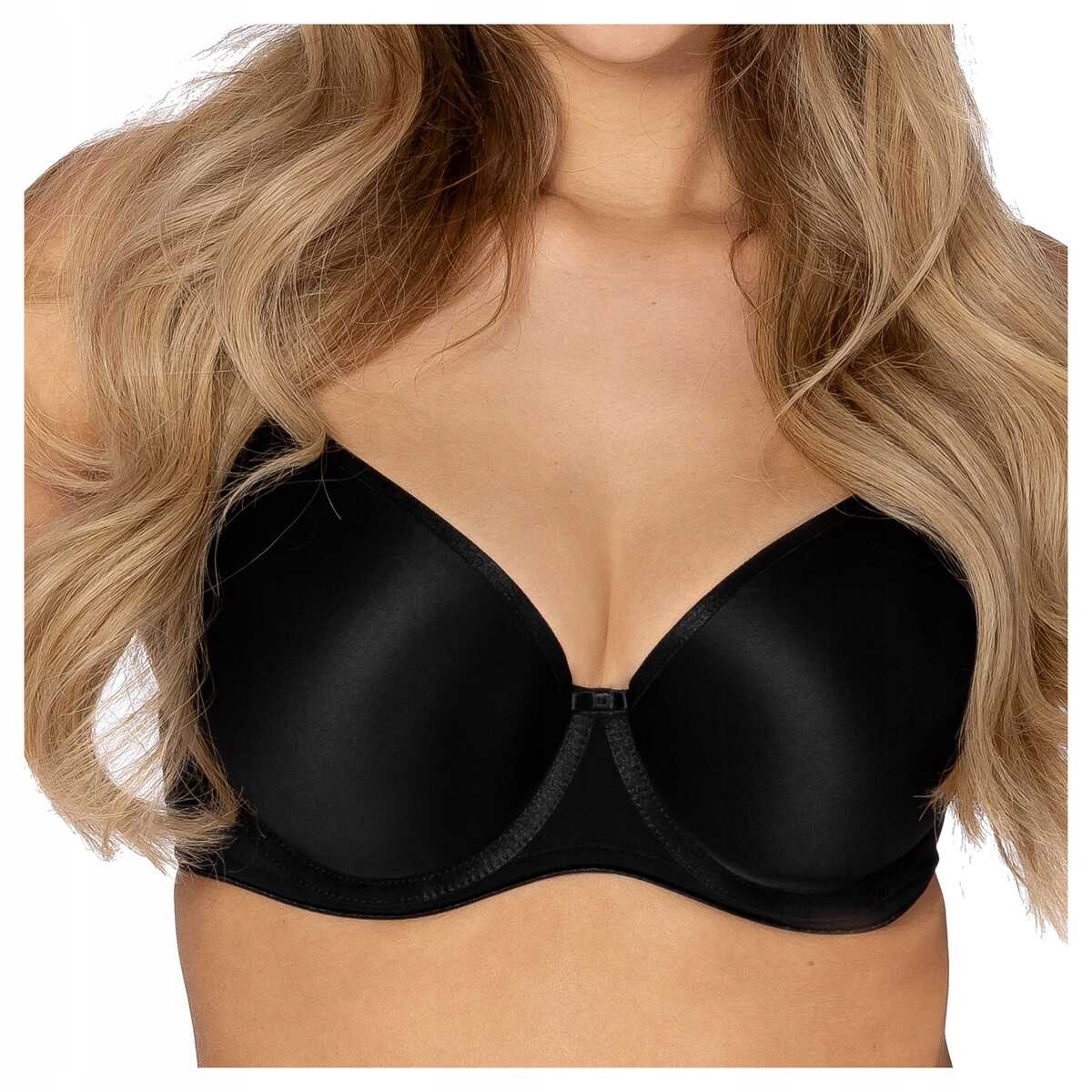 Podprsenka vyztužená hladká podprsenka minimizer Anna big černá 85C