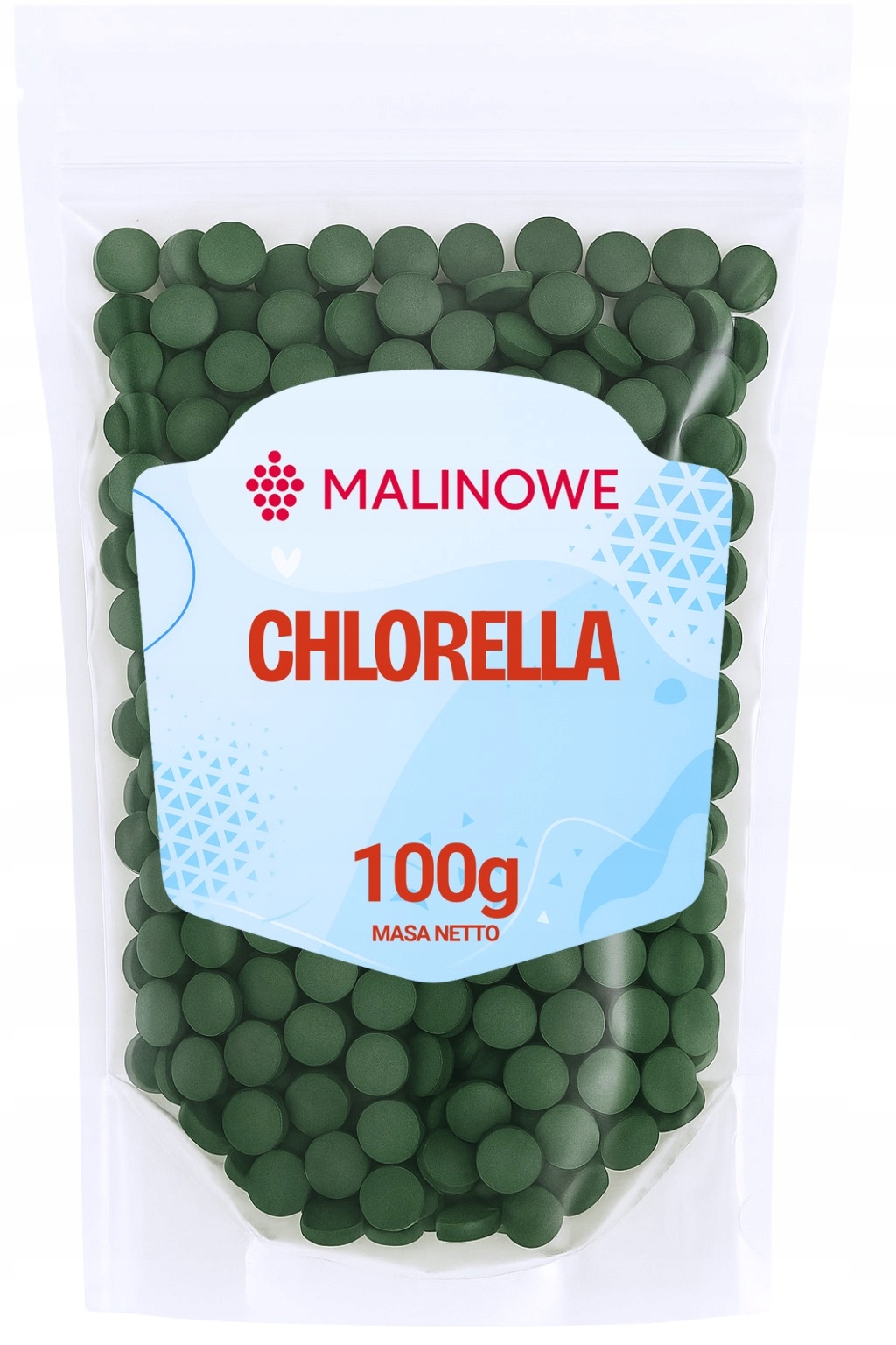 CHLORELLA TABLETKI 100g NATURALNE ALGI 400 TABLETEK