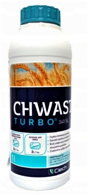 

Chwastox Turbo 1L Chwasty Zbożach Zbóż d10/2024rok