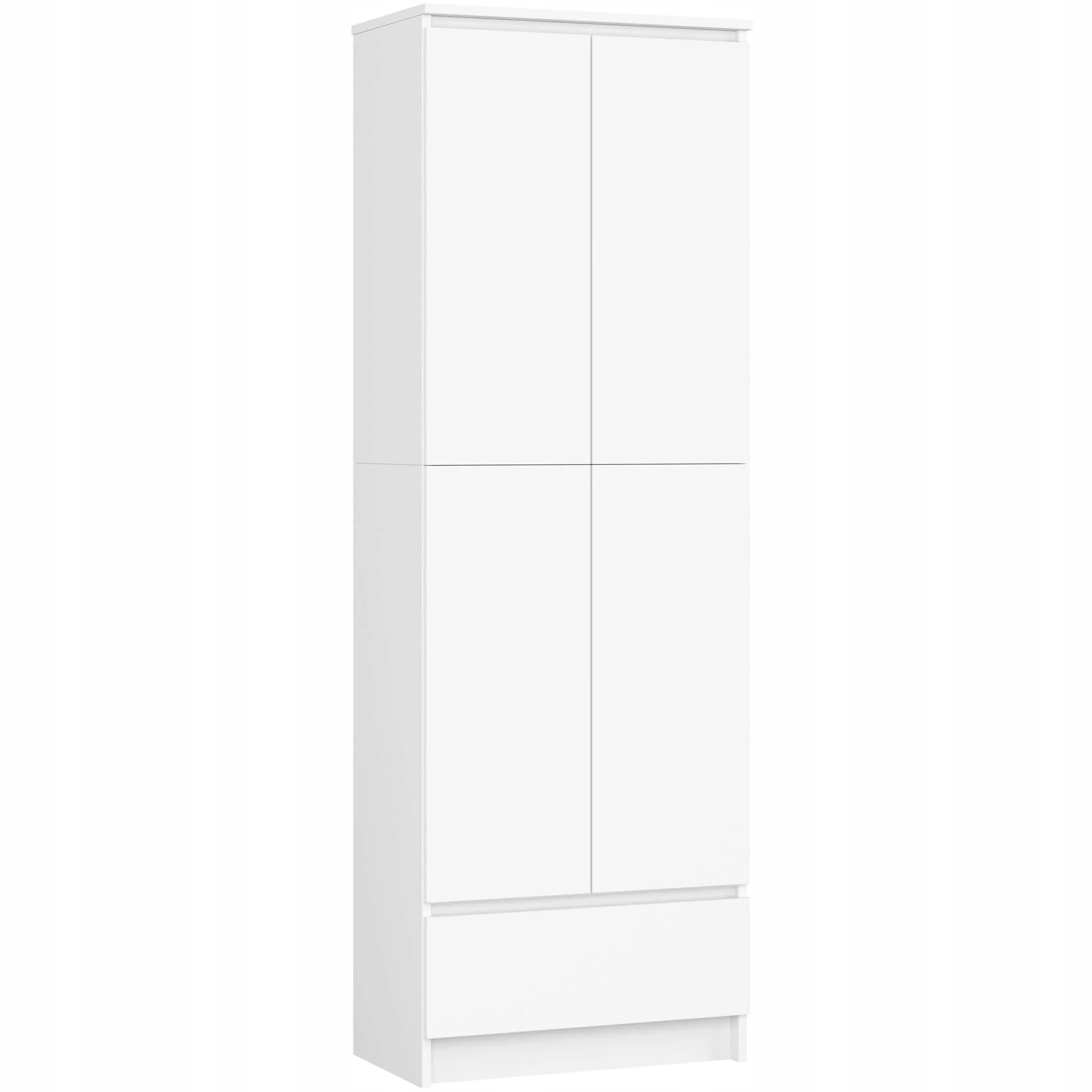 Regał Zamkniety R60 2D 1SZ Clp Pk Biały