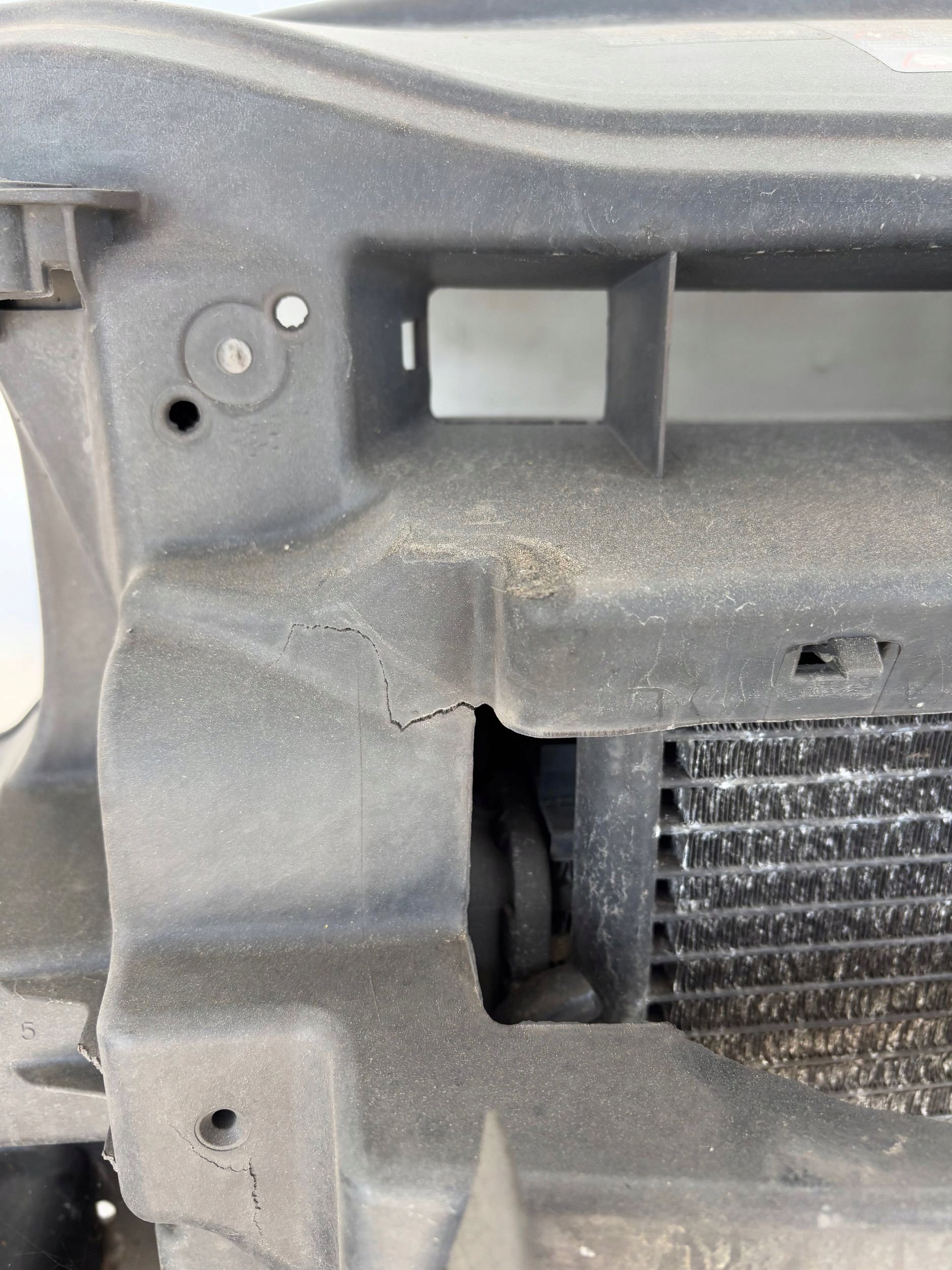support panel for radiators radiator VW TOURAN and 2.0 TDI 03
