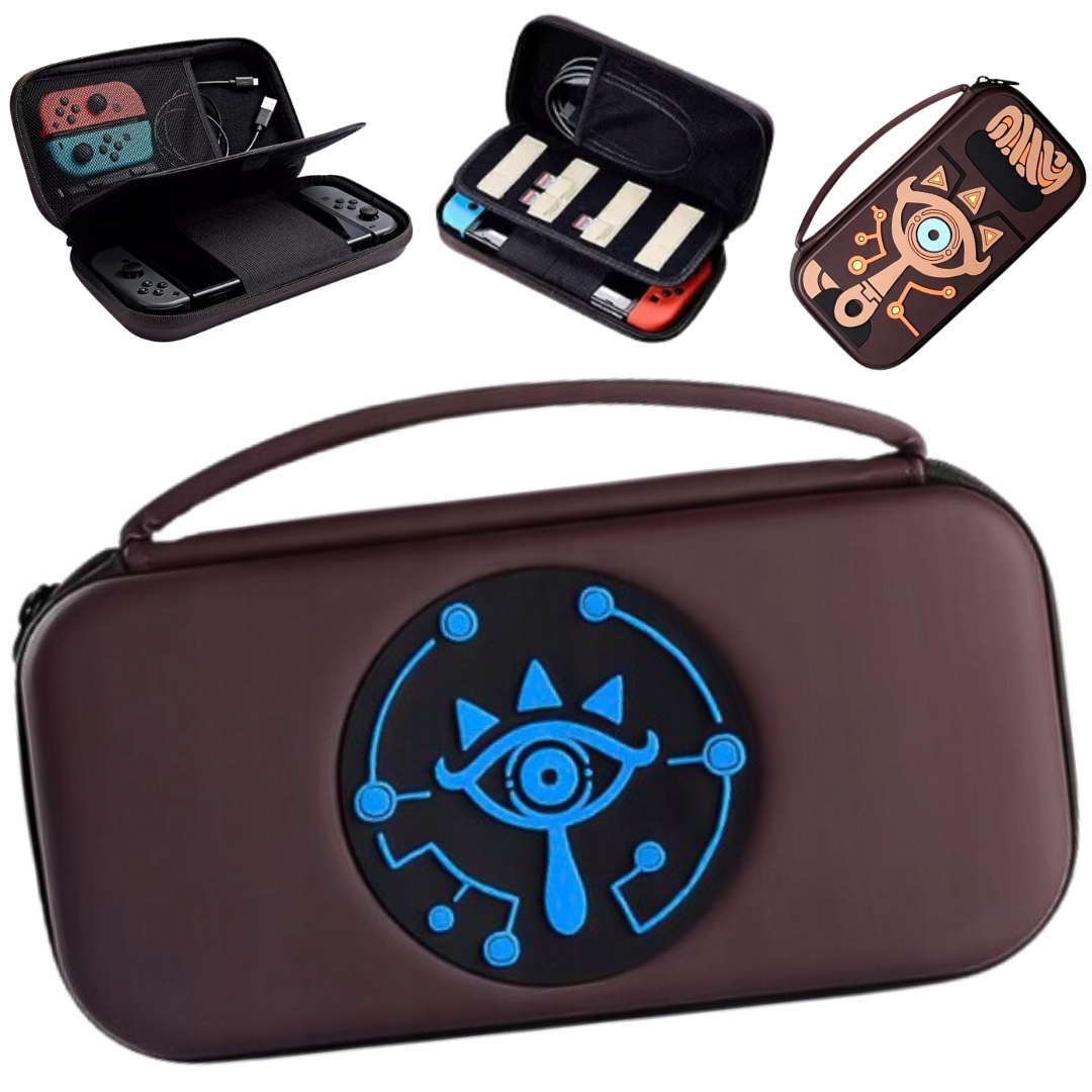 POKROWIEC ETUI WZMOCNIONY DO NINTENDO SWITCH ZELDA + KIESZEŃ NA 12 GIER