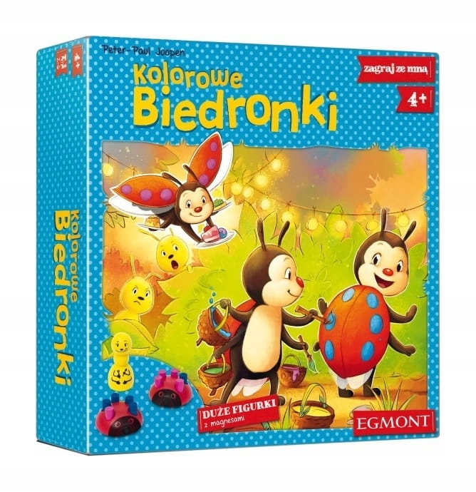 

Gra kolorowe biedronki Zagraj ze mną Egmont