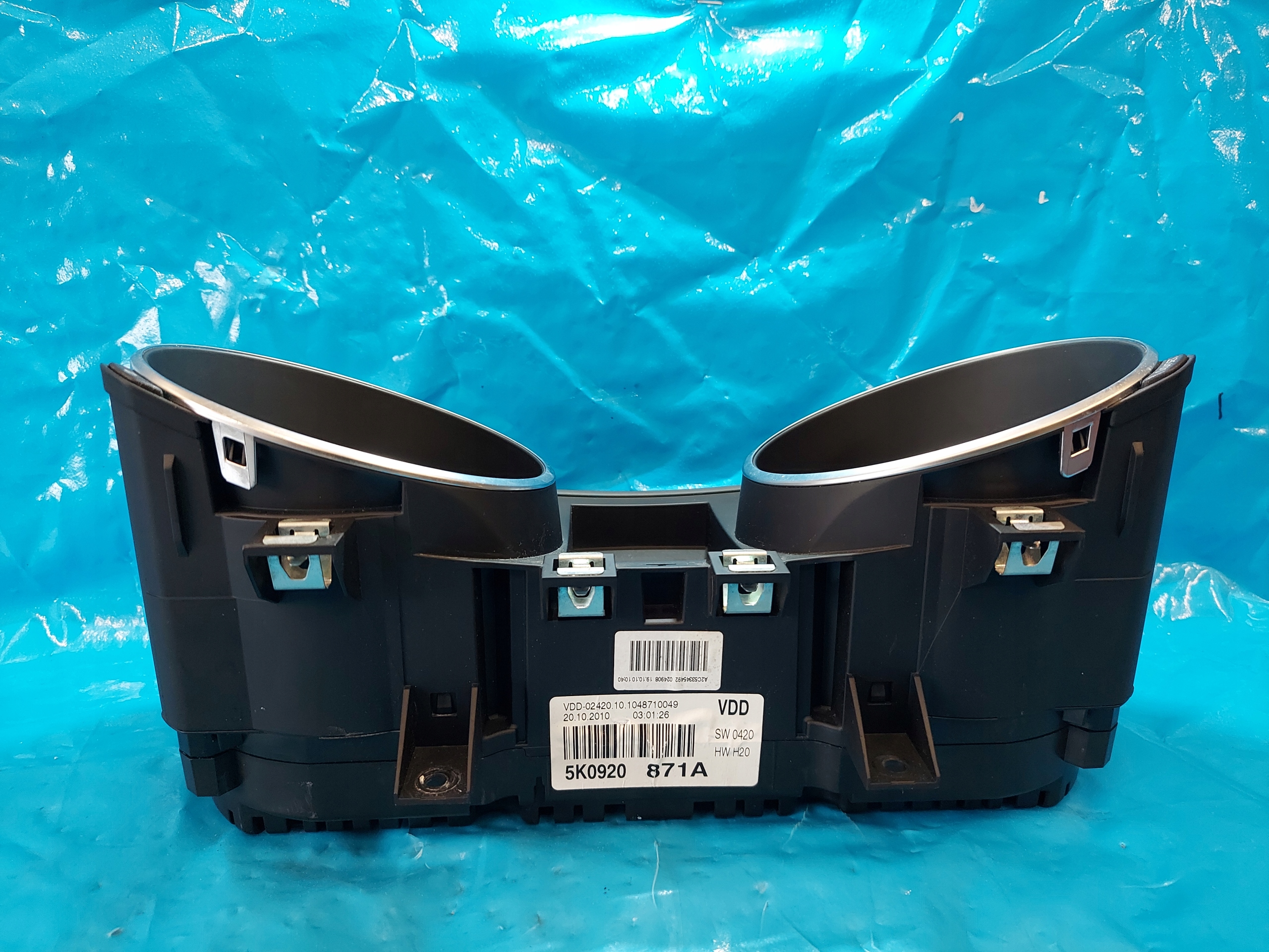 dials clock GOLF VI 2.0 TDI 71.000 tys 5K0920871A