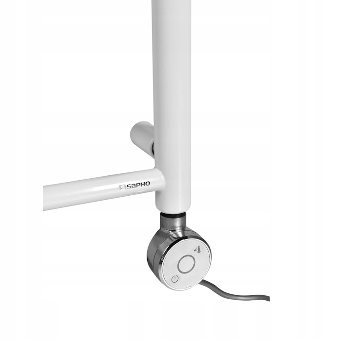 Sapho Wicher elektrický ohrievač s termostatom, 600 W, chróm 600.205.1