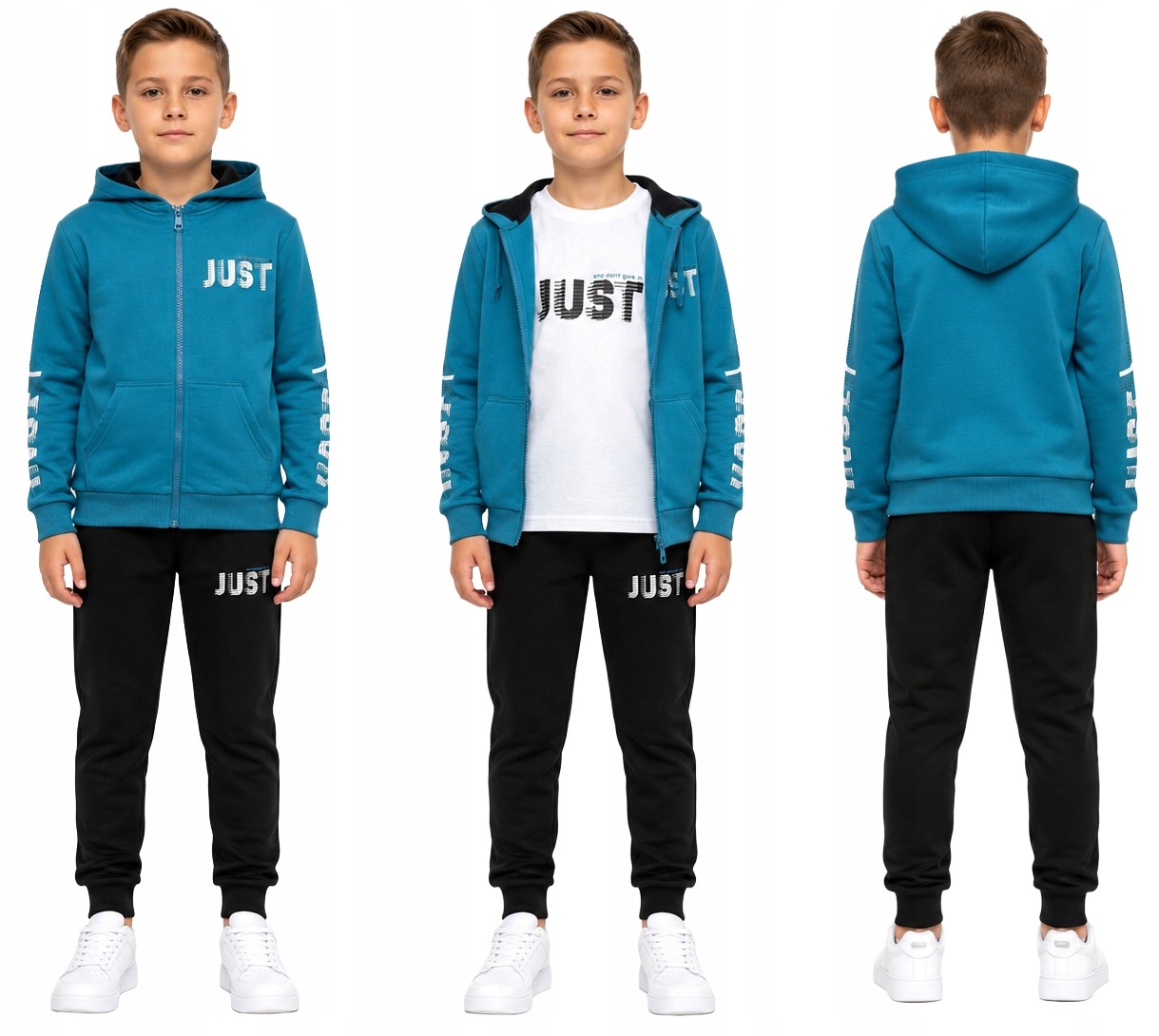 Dres Chłopięcy 3-cz komplet dresowy dla chłopca 122/128 (8)