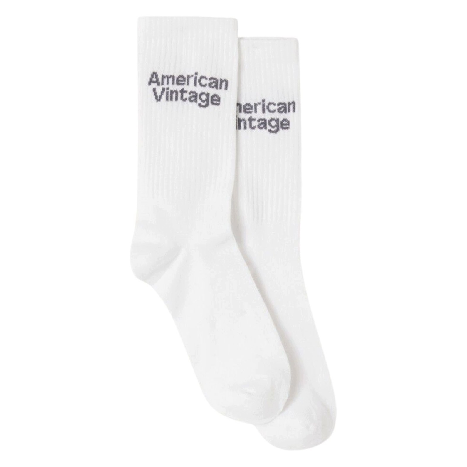 Ponožky Clypsun White Bílé 43/45 American Vintage