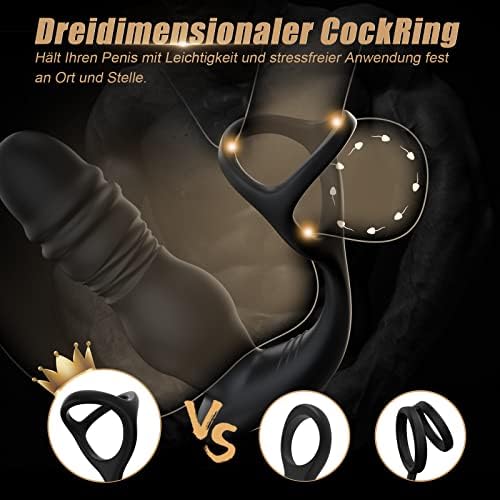 ANALVIBRATOR Dla Mężczyzn Wibrator Analny Z 7 Funkcjami Stymulacji Prostaty — miniatura 6
