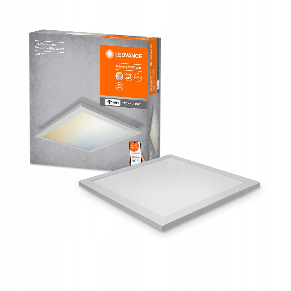 Led panel Stropní svítidlo Inteligenetna 20W 1500lm Cct 30cm Smart+ WiFi