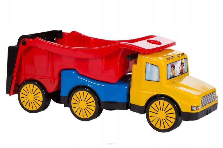 

Duży Solidny Odpychacz Jeździk Z Przyczepą 124 CM