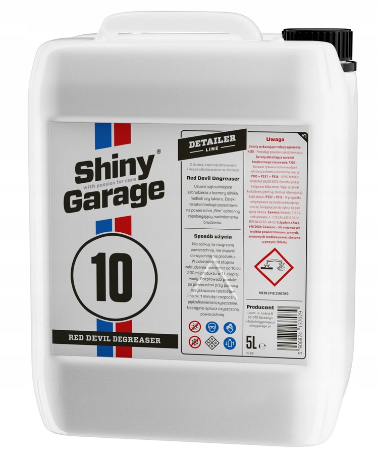 SHINY GARAGE Red Devil Degreaser потужний APC 5L