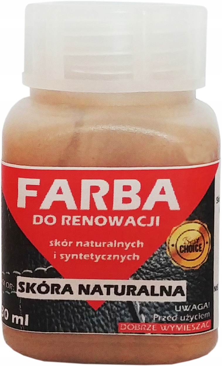 

Renowacja Skóry Lakier Farba Skóra Naturalna 30ml
