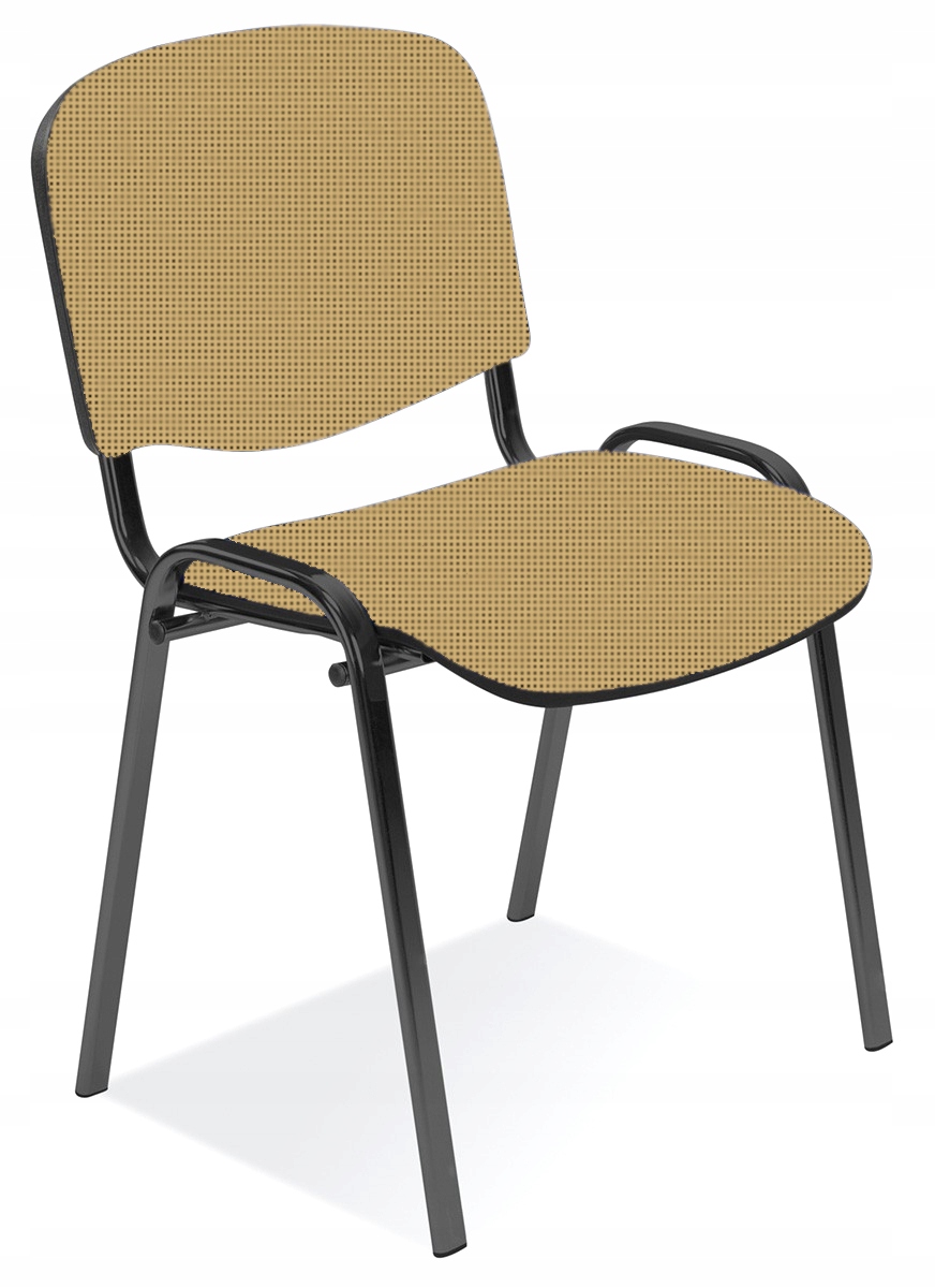 Krzesła do lokalu ISO BL C4 BEŻOWO-CZARNE NowyStyl