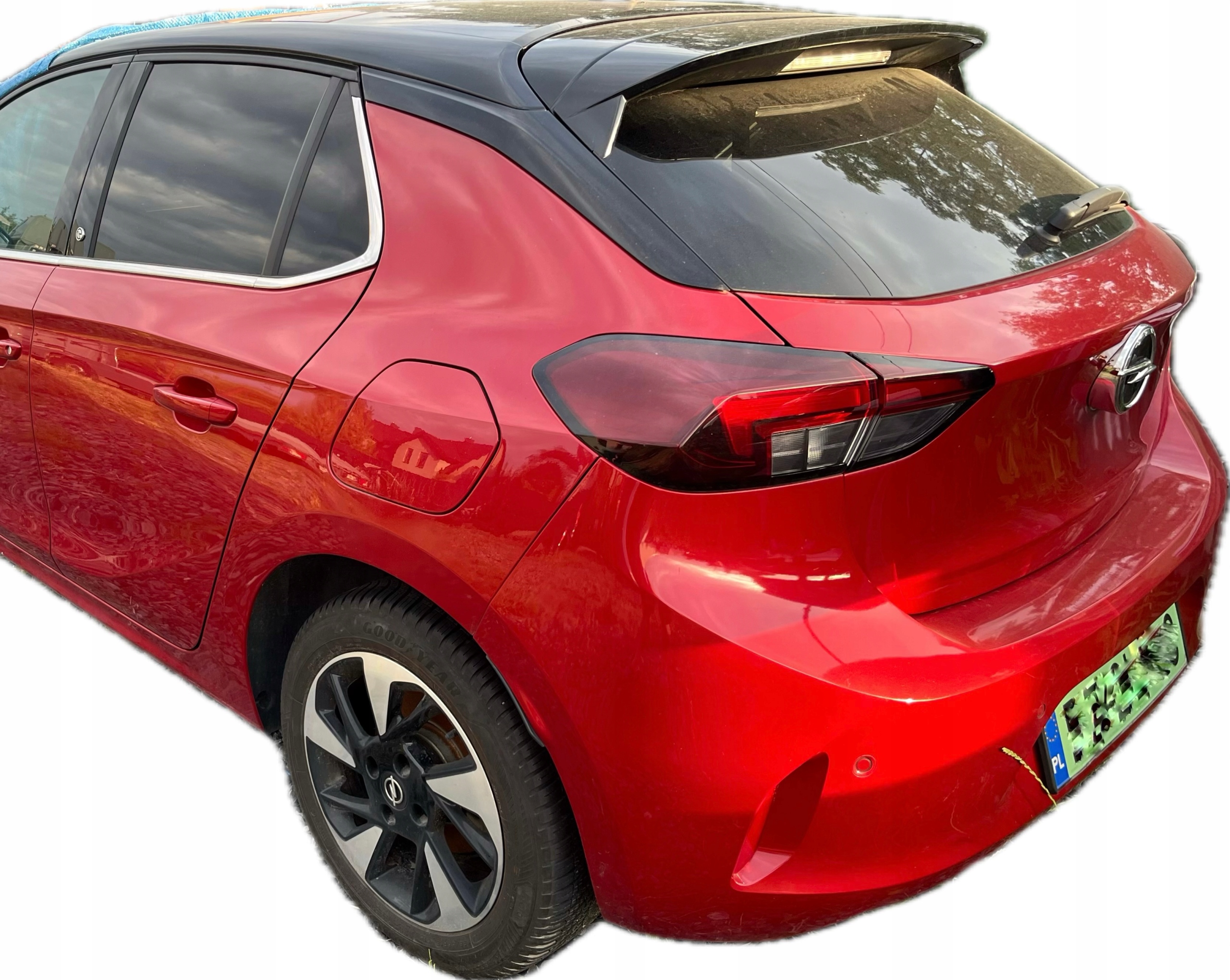 OPEL CORSA F 19- CORSA-e TYŁ DUPA KOMPLETNA KLAPA ZDERZAK DACH ELEKTRYK EPQ