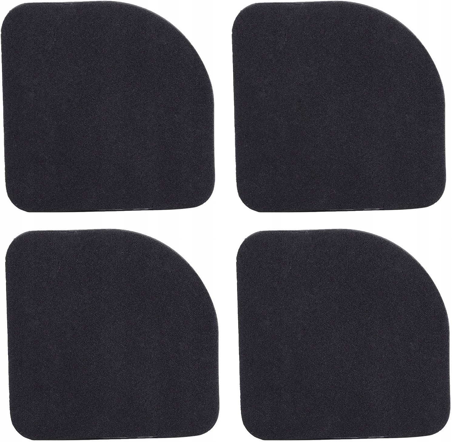 PODKŁADKI POD PRALKĘ ANTYWIBRACYJNE PODSTAWKI PIANKOWE NOŻKI POD PRALKI Kolor dominujący czarny