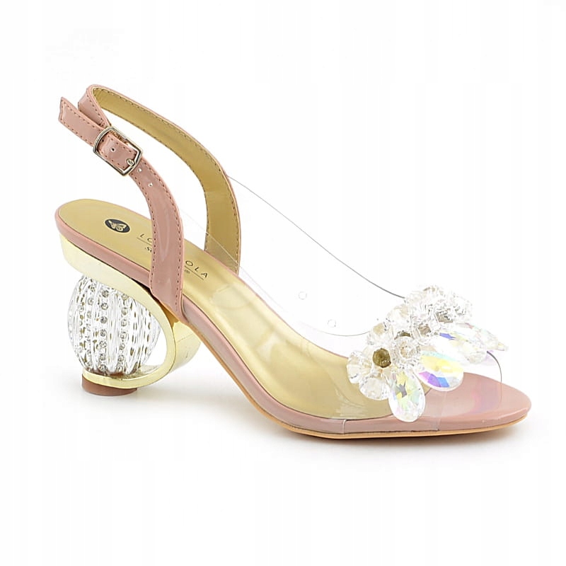 Dámské sandály Sca'viola H-06 Pink 39, pudrová