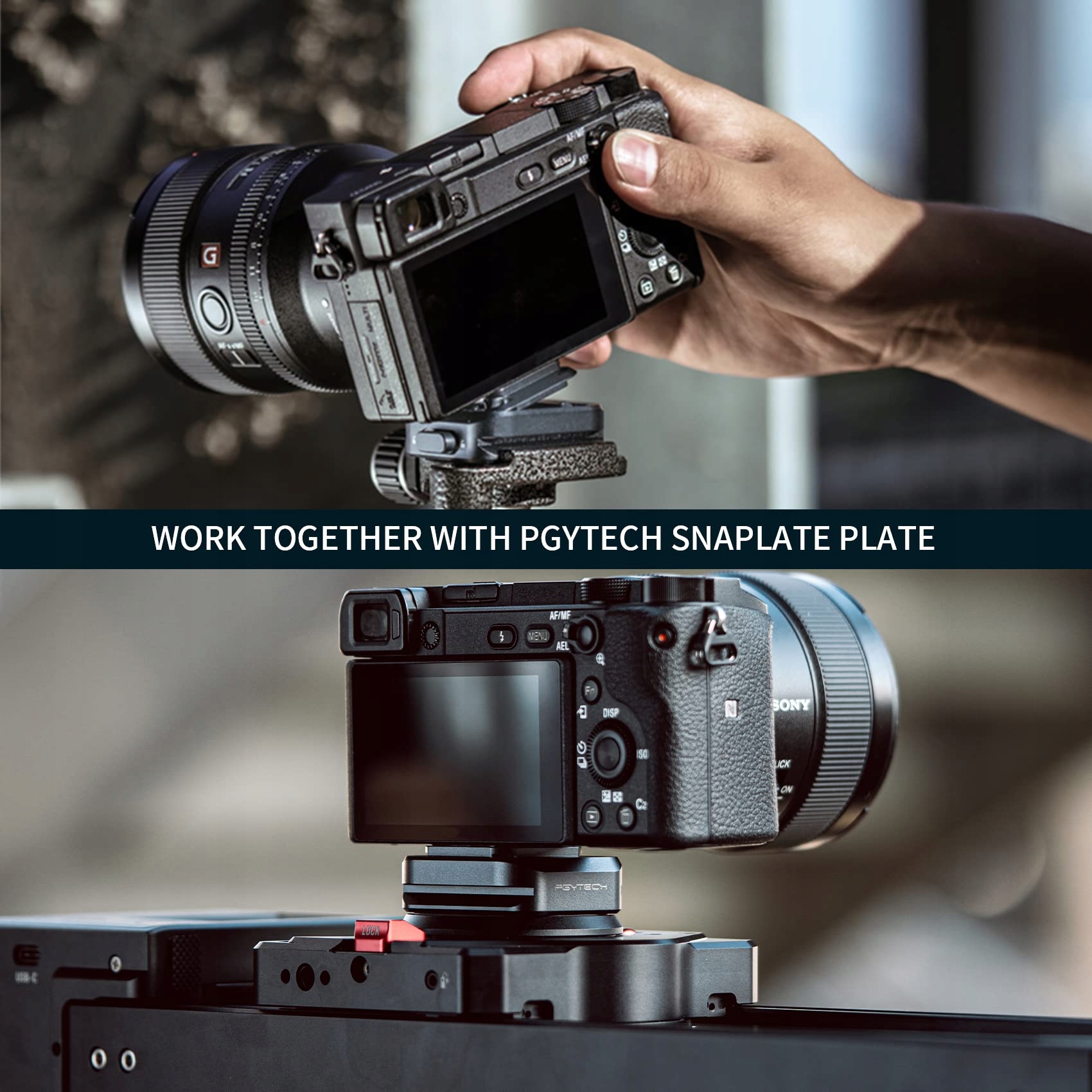 PGYTECH Uchwyt Kamerowy Do Plecaka DSLR Sony Nikon Fuji — miniatura 6