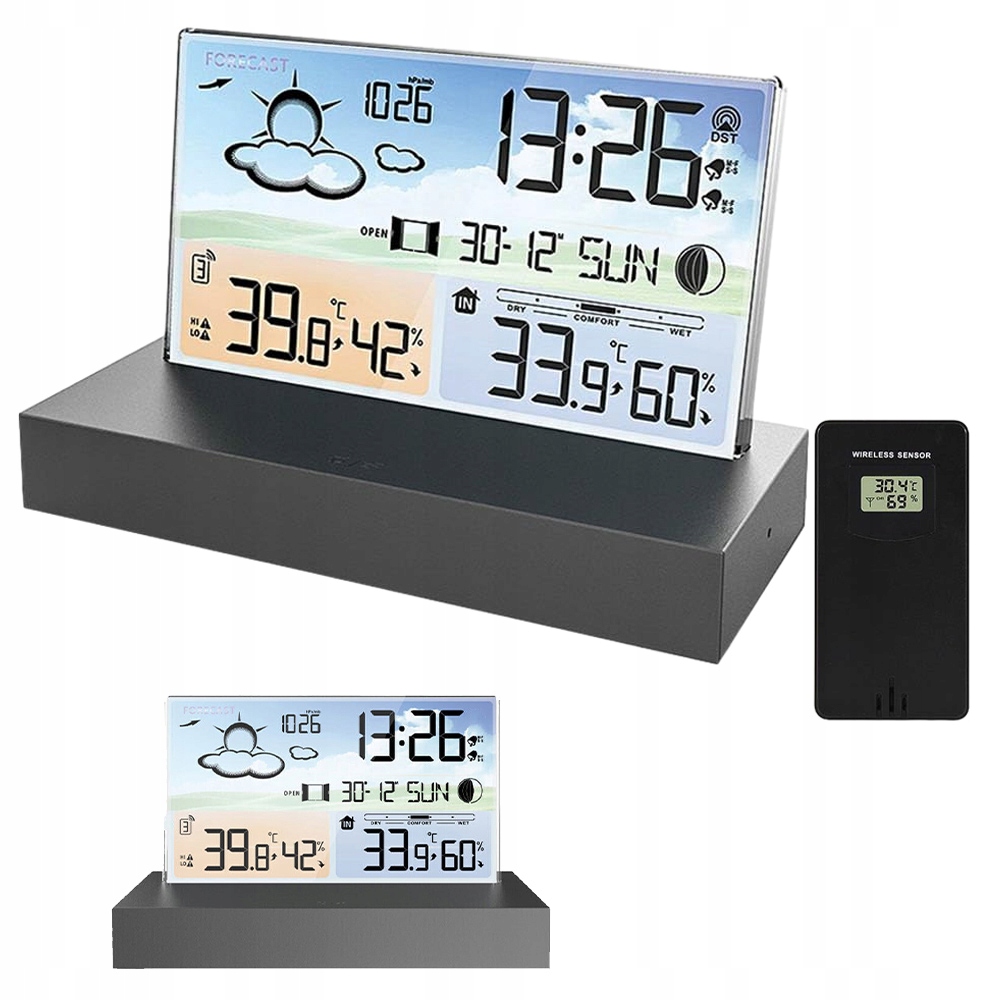 Bezdrátová Meteorologická Stanice S Venkovním Senzorem, Teploměr, Vlhkoměr