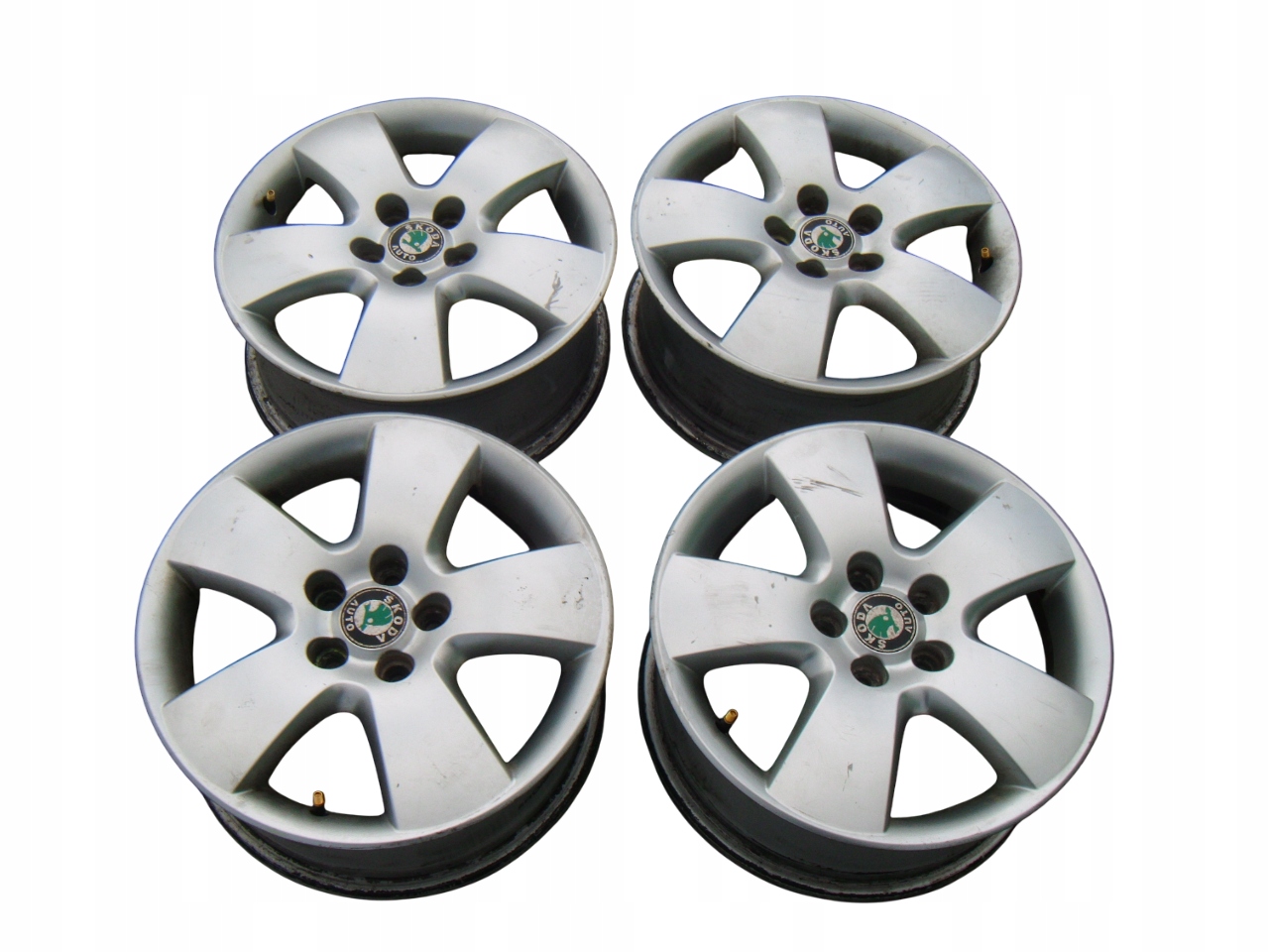 SKODA OCTAVIA 1 I LIFT 00- FELGI ALUMINOWE 5X100 6JX15 ET38 1C0601025F