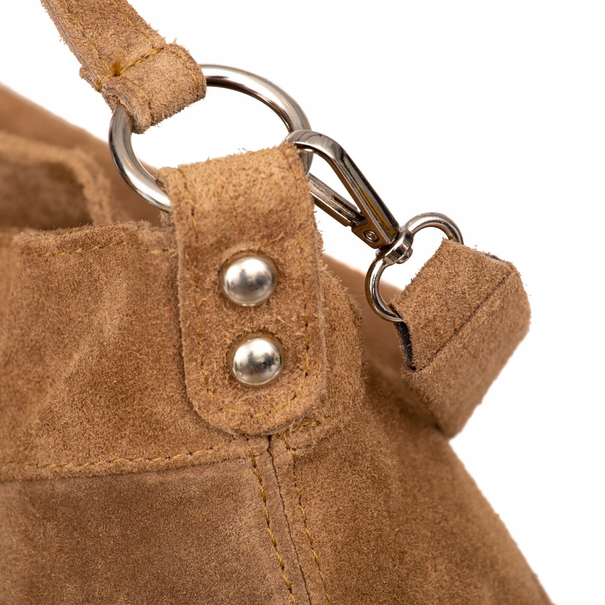 Worek Zamszowy Vera Pelle Botte Rudy Płeć kobieta