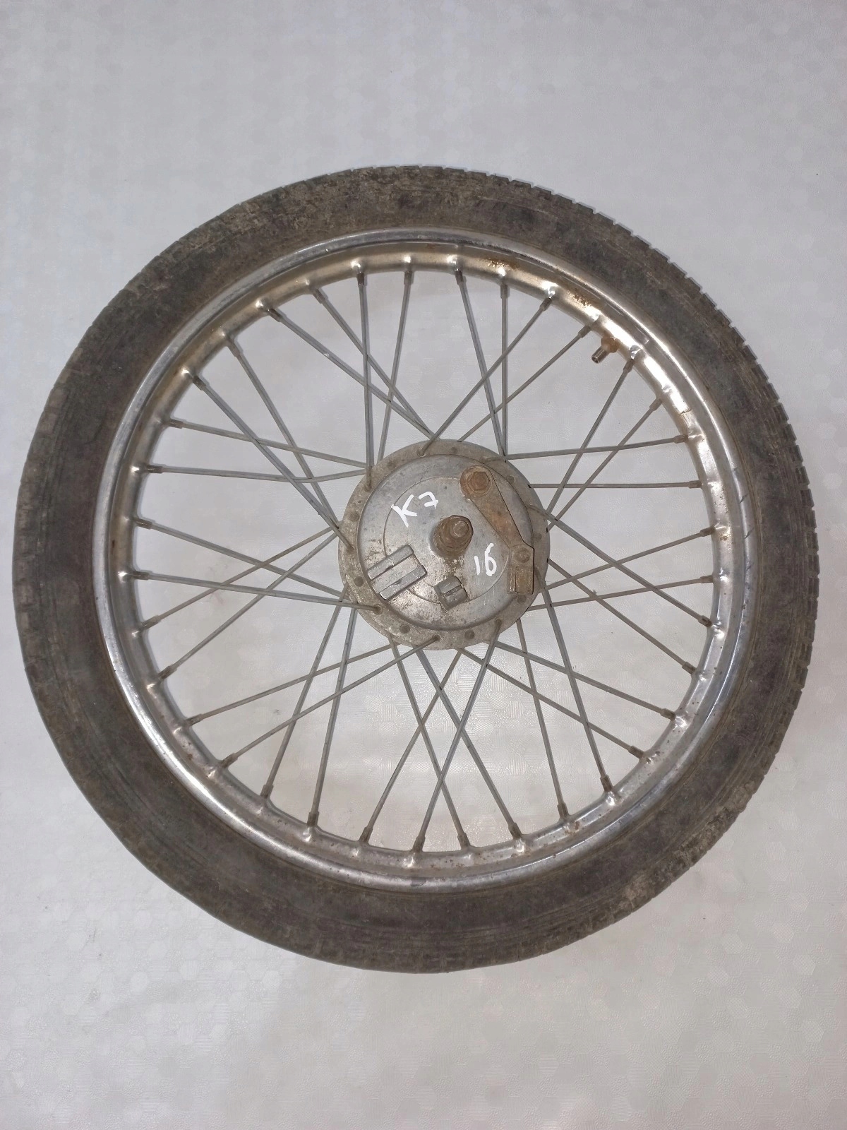 K7 KOŁO 16 CALI ROMET KADET POLO PEGAZ CZĘŚCI