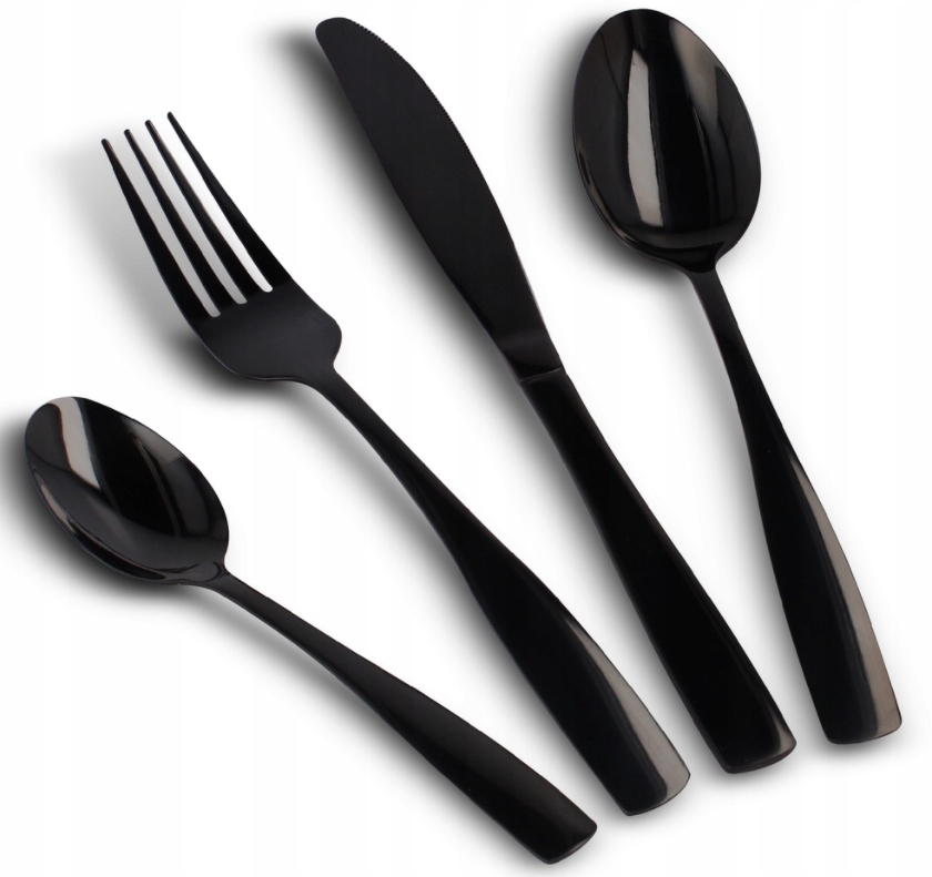 KOMPLET SZTUĆCE 24 ELEMENTY ZESTAW DLA 6 OSÓB