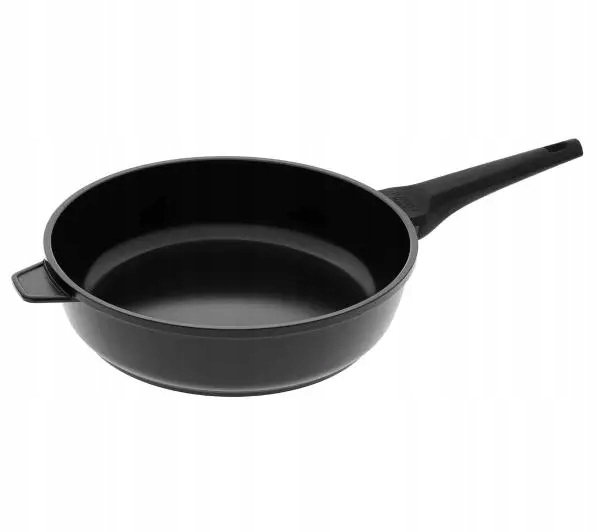 Patelnia głęboka Gerlach Monolit 28 cm Indukcja Aluminium Czarna