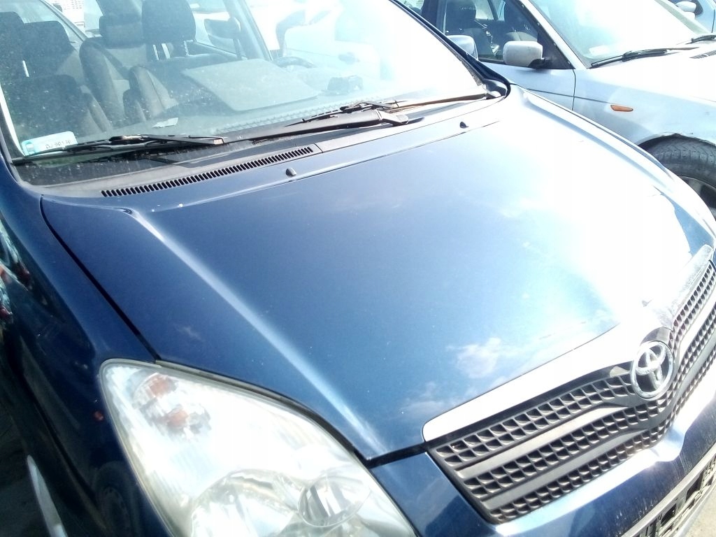 Toyota Corolla Verso and bonnet