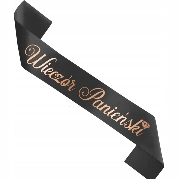 

Szarfa z napisem Wieczór Panieński Rose Gold 160cm