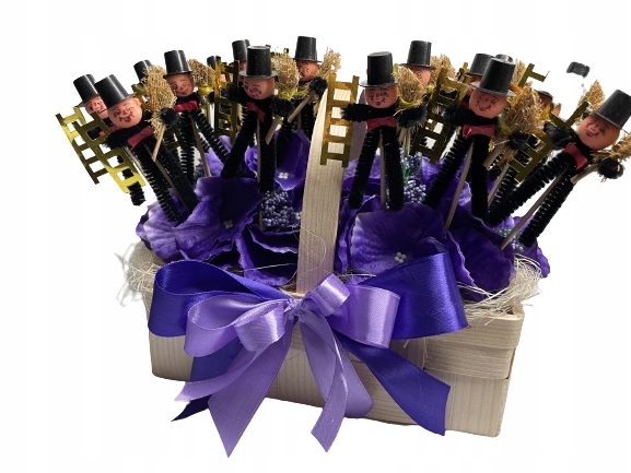 DOMEK BRĄZOWY PODWÓJNY FIGURKA CHATKA DOMKI DOM Szerokość produktu 5 cm