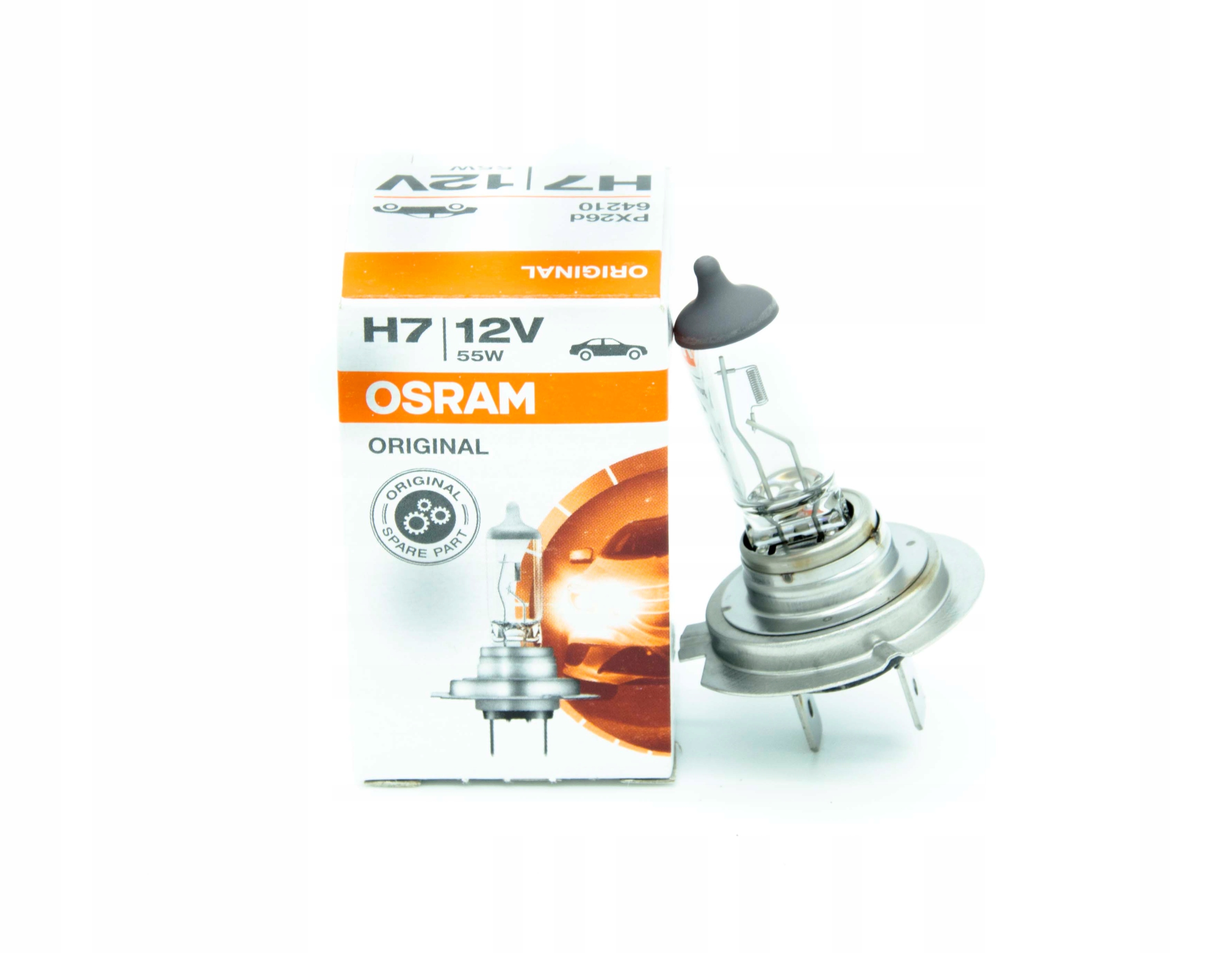 

Żarówka H7 12V 55W PX26D Osram 64210