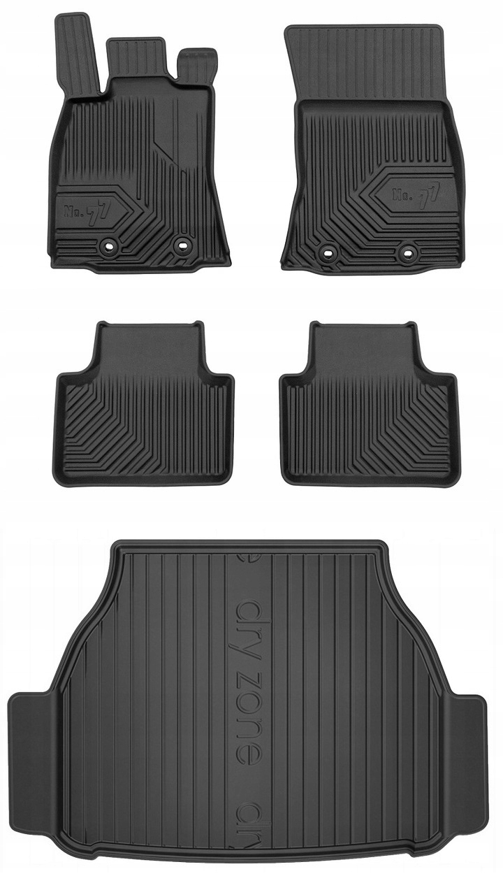 Set 77 Koberce a rohože Jaguar Xj X351 Sedan 2009-2019