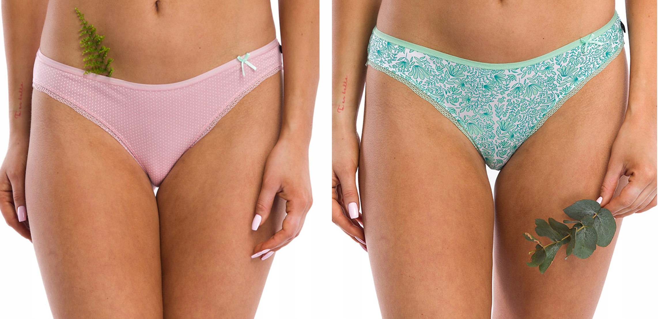 

Figi damskie Key mini bikini Lpr 601 2 Pak roz.XL