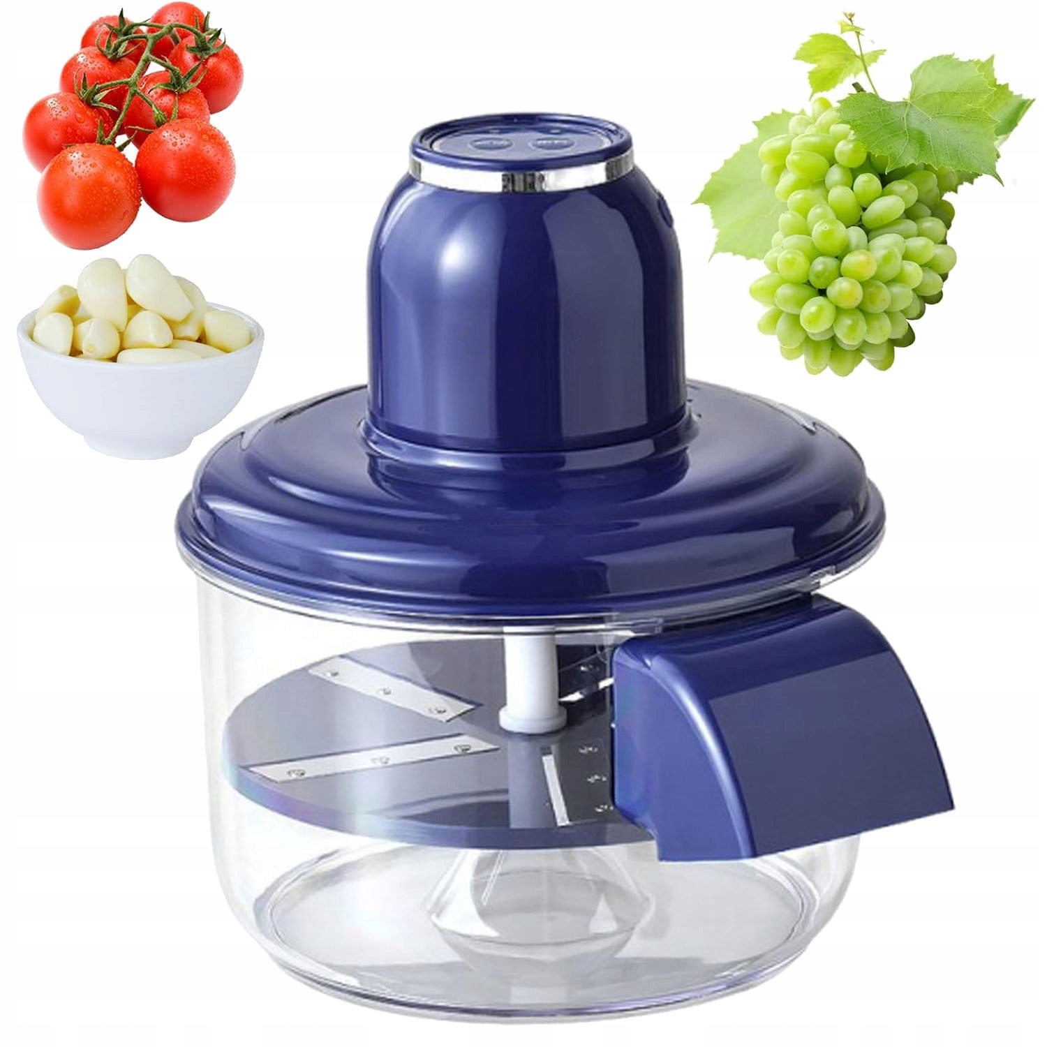 Automatická elektrická škrabka na koktejlová rajčata a vinnou révu