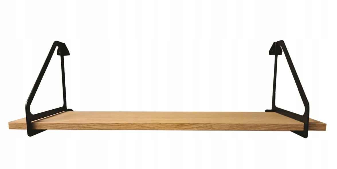 

Półka wisząca Ingrid Loft 80x23x22 cm dąb opcje