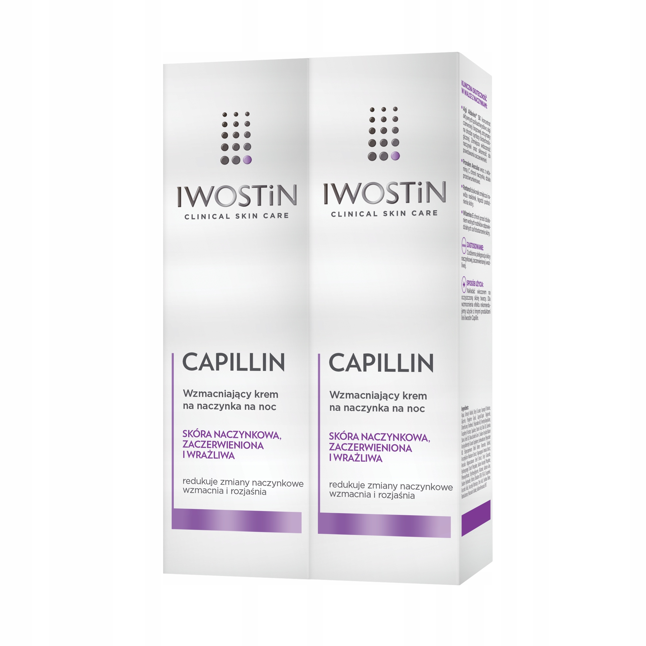 

Iwostin Capillin Wzmacniający Krem Naczynka x2