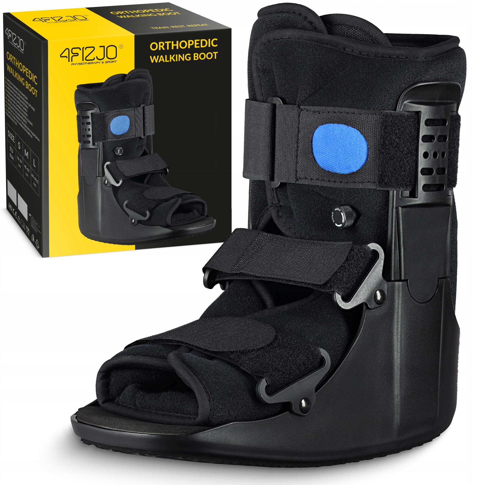 But Ortopedyczny Pooperacyjny Pneumatyczny Usztywnienie Orteza Med S