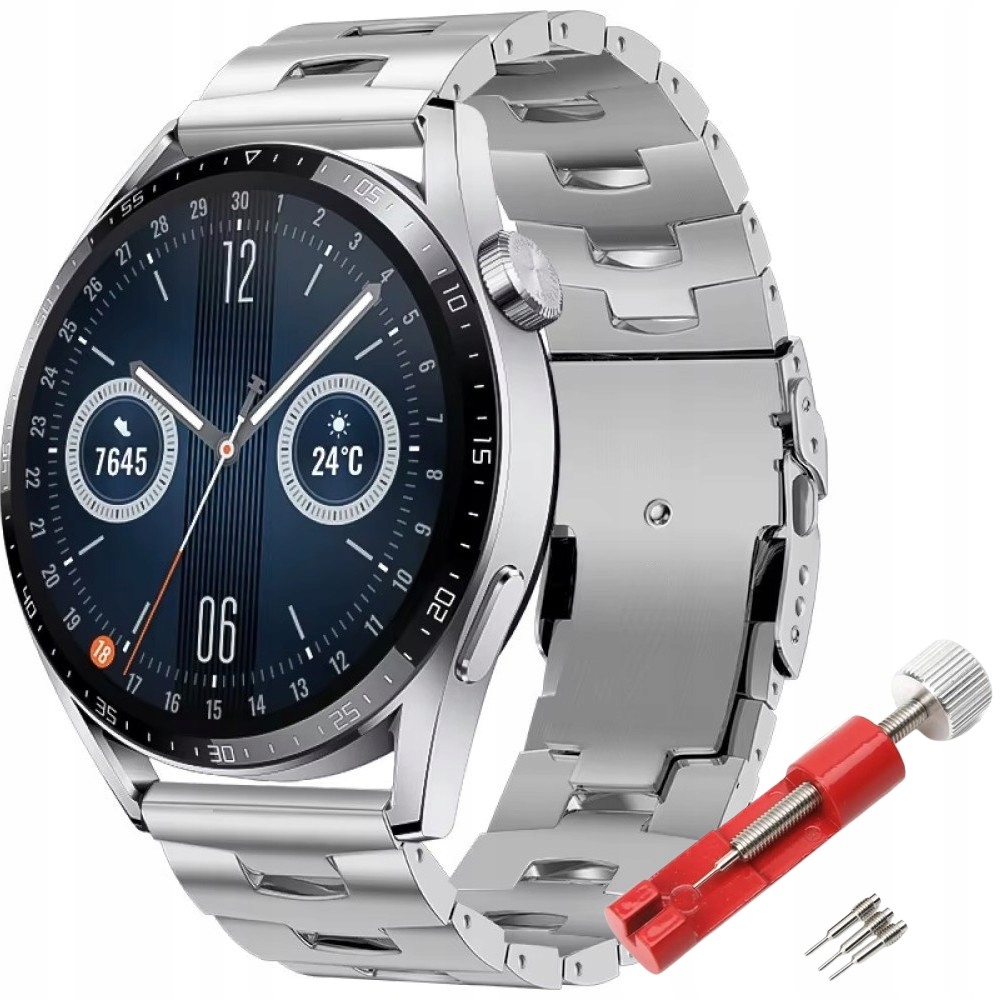 Tytanowa Bransoleta Do Samsung Galaxy Watch 46MM 3 45MM Gear S3 Frontier 22