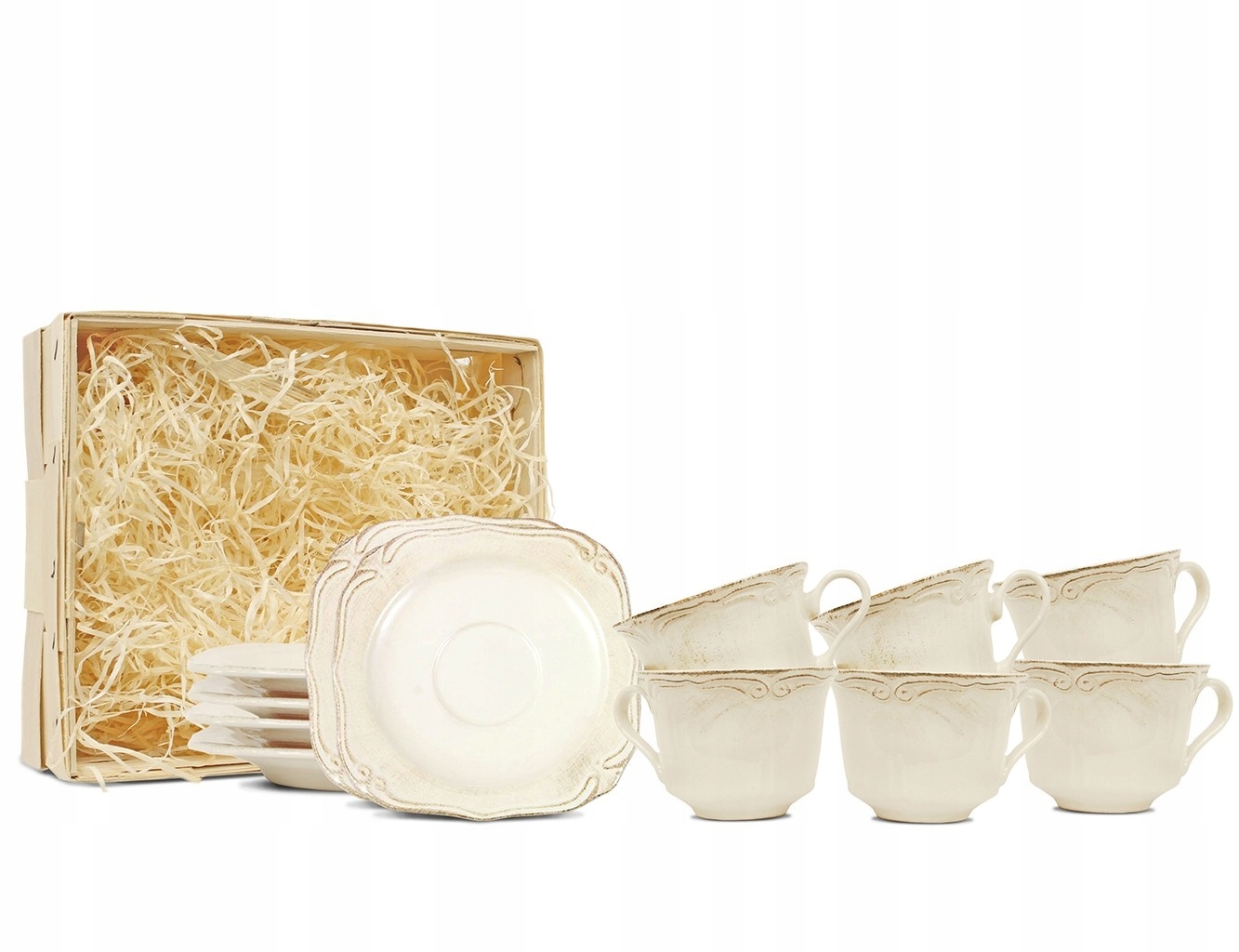 

Zestaw Filiżanki Roman 250 ml Retro Chodzież 6 Szt