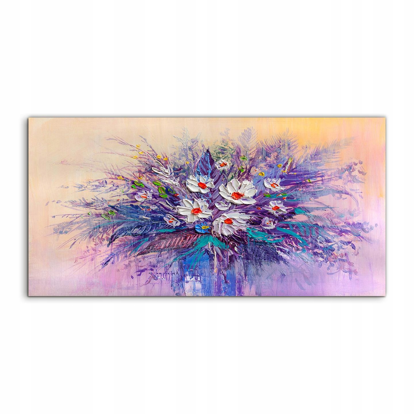 Akrylový fotoobraz 100x50 Moderné Stokrotky Kvety