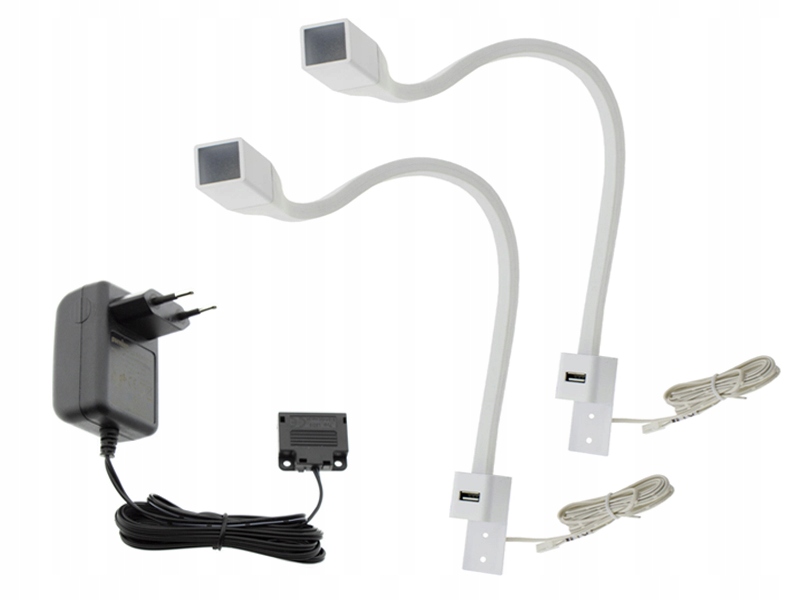 

Zestaw lampek nocnych Flexi Led do łózka sypialni