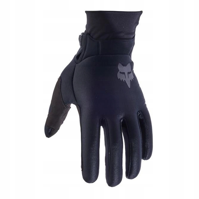 Motocyklové rukavice cross Fox Defend Thermo Black černé Bonus