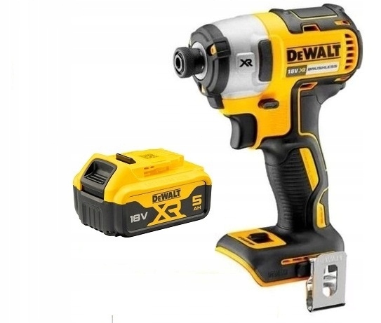 DCF887P1 Dewalt Zakrętarka Udarowa Xr 18V 1/4" 205Nm Akumulator 18V 5Ah