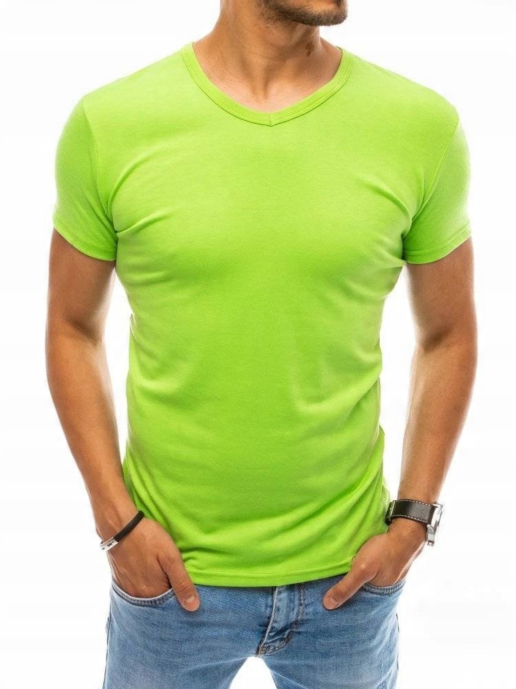 

Męska Koszulka T-shirt Bez Nadruku roz. L