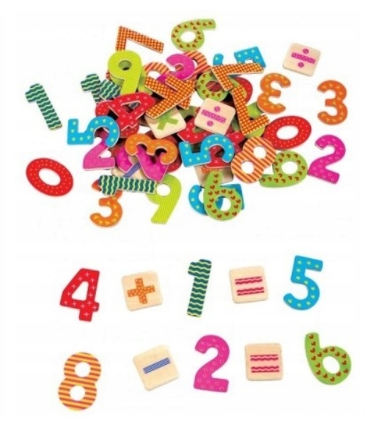 

Magnetyczne liczby magnesy Cyfry 90 sztuk