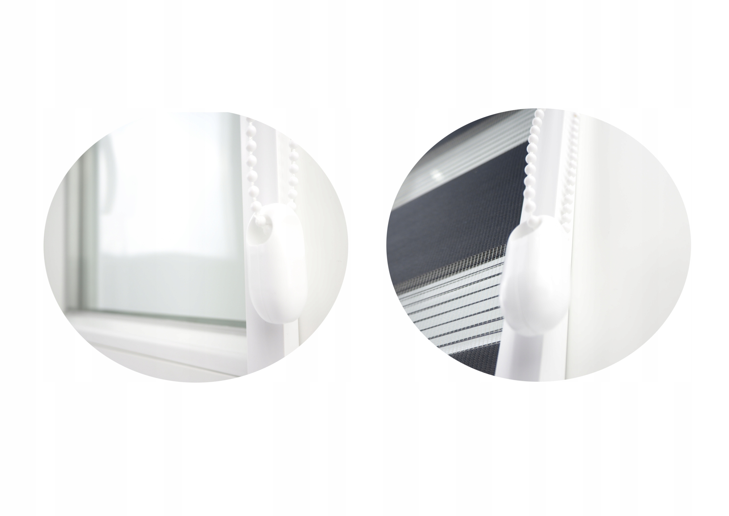 ROLETA DZIEŃ NOC W KASECIE Z PROWADNICAMI 128x130 Szerokość produktu 128 cm