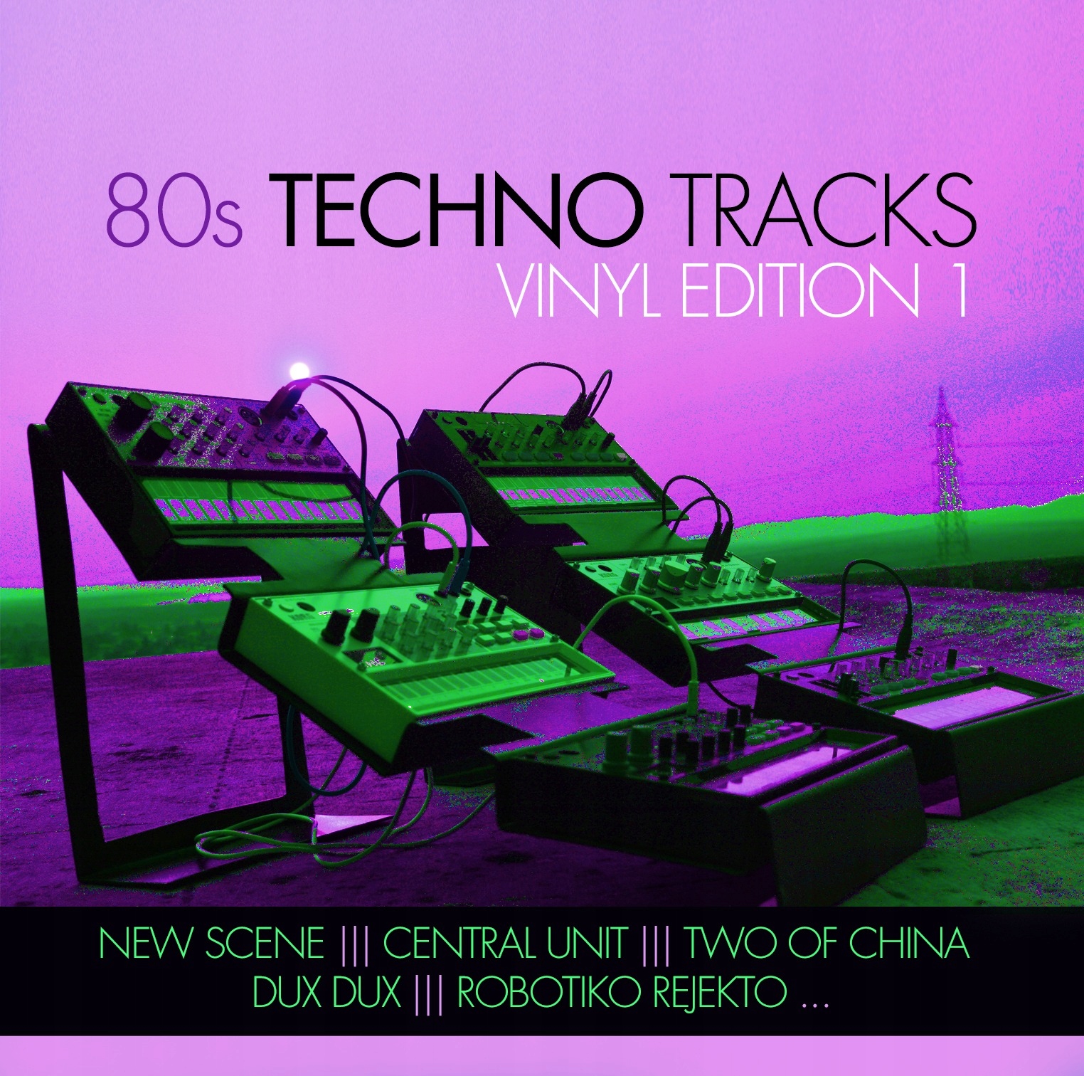 

80s Techno Tracks Vinyl Edition 1 2021 Skł. 12''