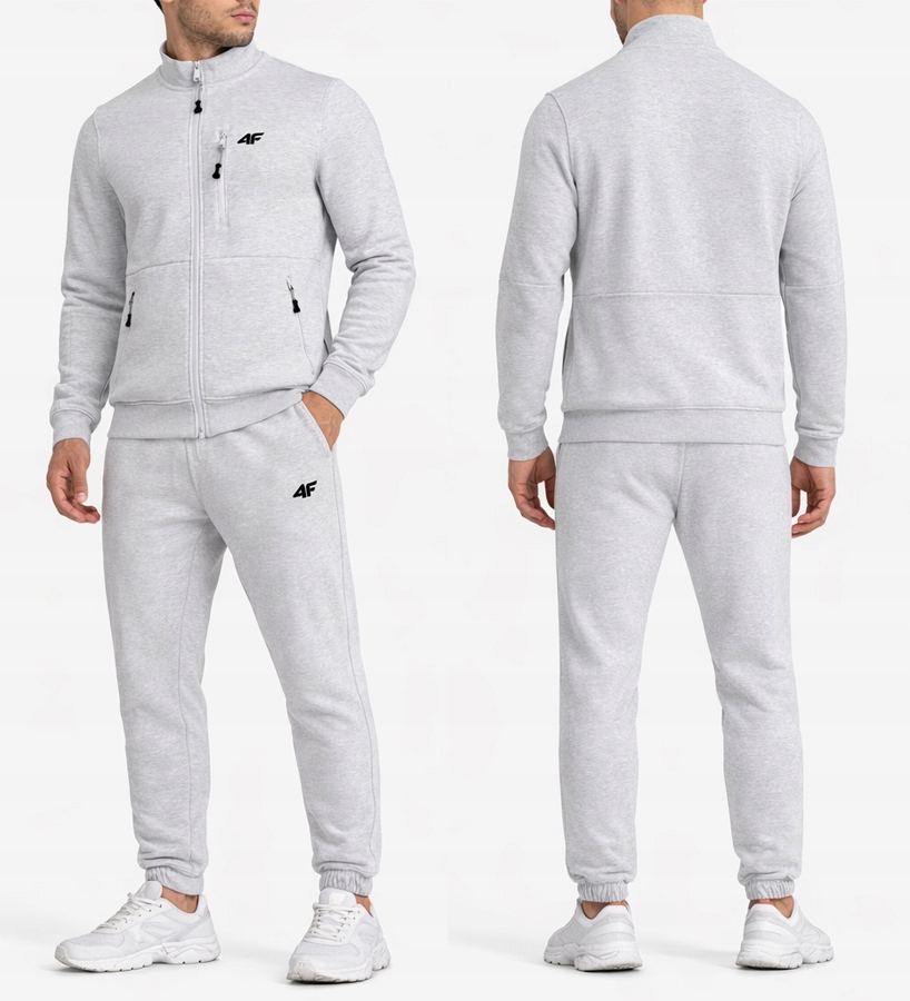4F Męski Dres Bawełna Komplet Bluza Spodnie rozm XL