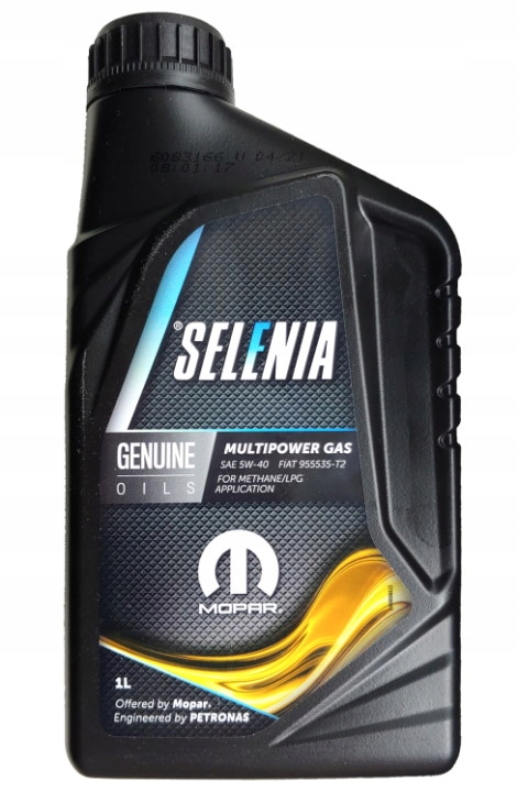 

Selenia Multipower Gas 5W40 1L Olej Pure Energy